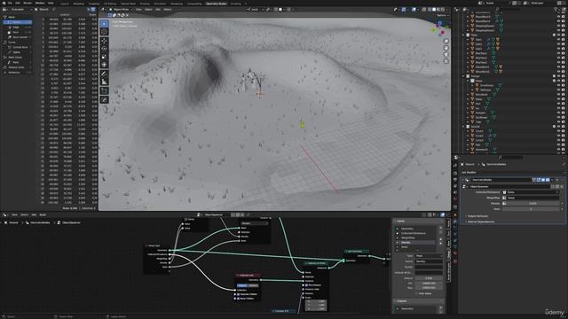 16. Using Geometry Nodes To Populate a 3D Environment