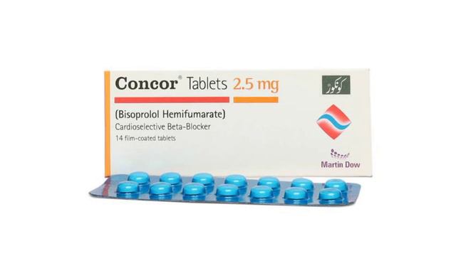 Concor tablet bisoprolol fumerate 2.5mg5mg10mg Dose UsesSide effects