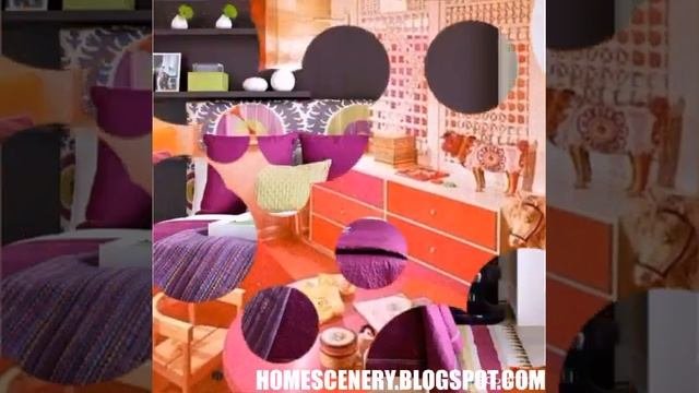 Pink, Red And Purple Bedroom Decor Ideas