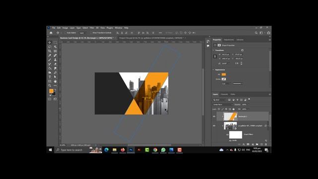 Design a Business Card in Minutes | PHOTOSHOP TUTORIAL
