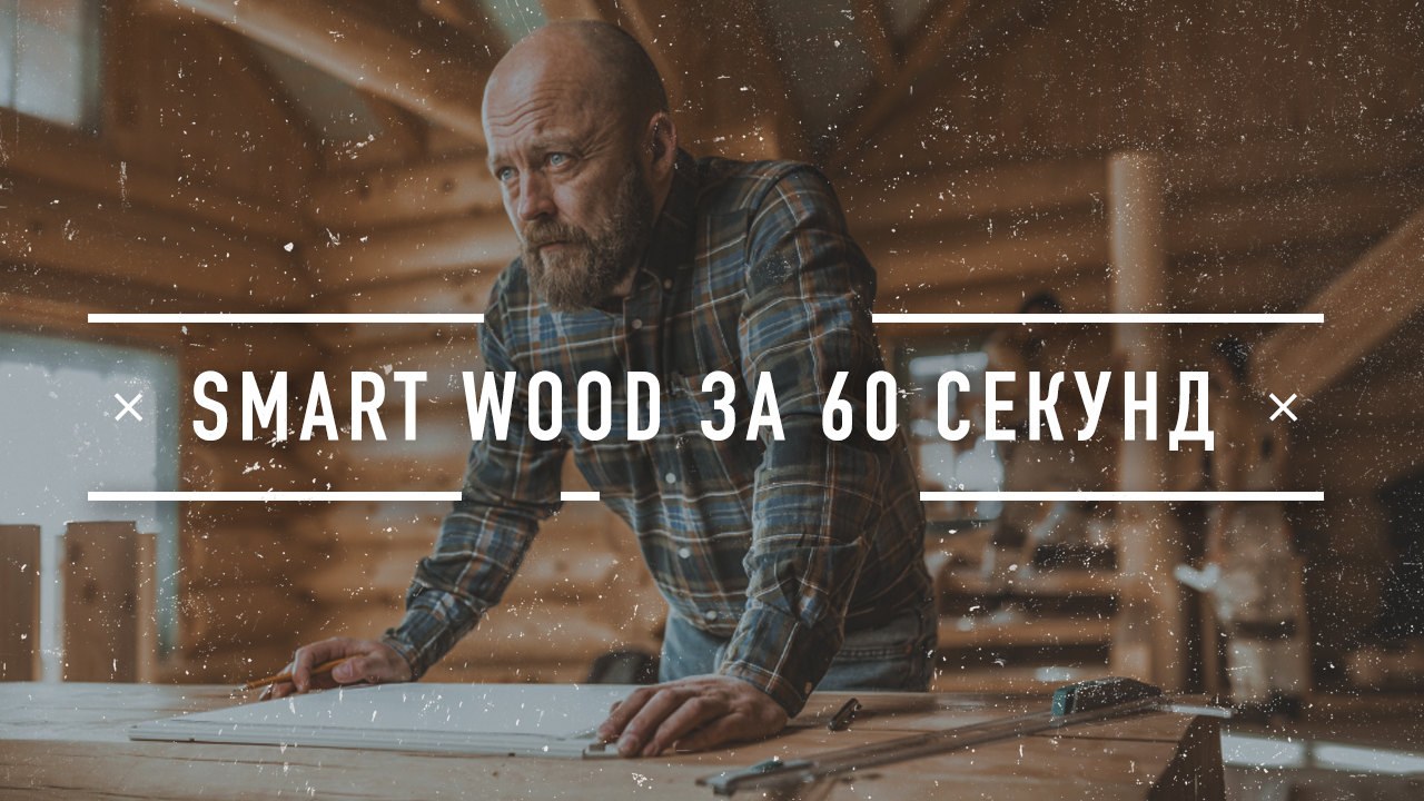 УНИКАЛЬНЫЕ ДОМА ИЗ КЕДРА. SMART WOOD ЗА 60 СЕКУНД