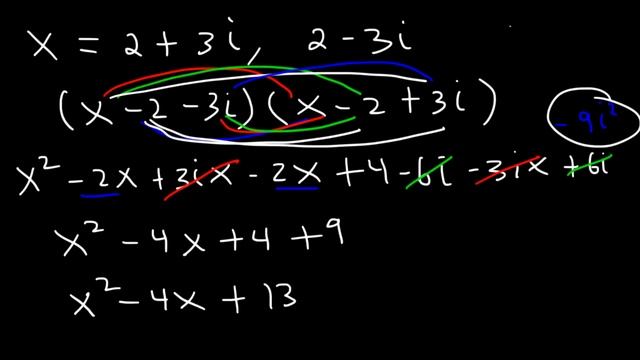 Writing Quadratic Equations In Standard Form Given The Solution