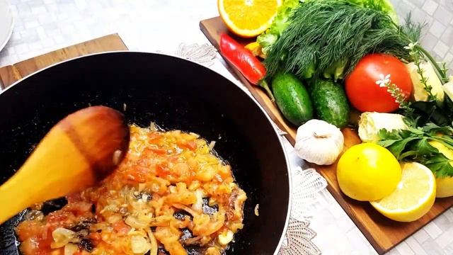 Рецепт. Завтрак за 10 минут. ЯИЧНИЦА НА СКОВОРОДЕ. (яйца,сыр и помидор)