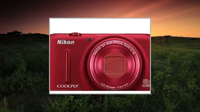 NIKON S9500 rosso