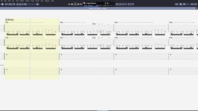Agonize The Serpent - Legacy - Guitar Tab