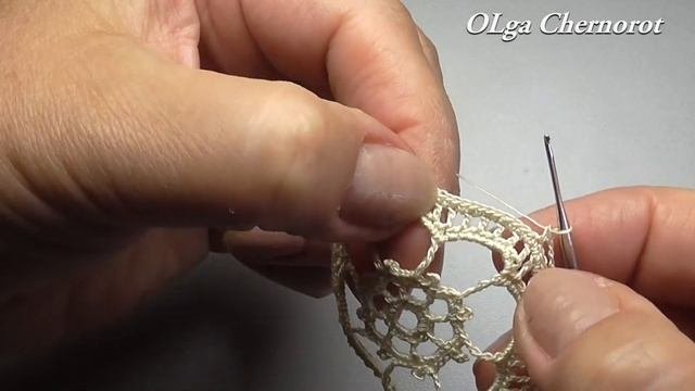 Openwork square in the style of retichello Ажурный квадрат Ретичелло