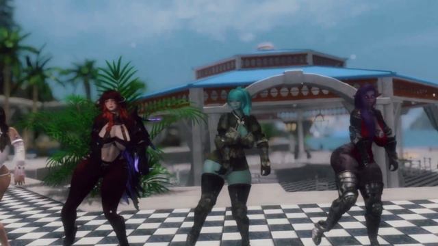 Skyrim LE Dance together mix