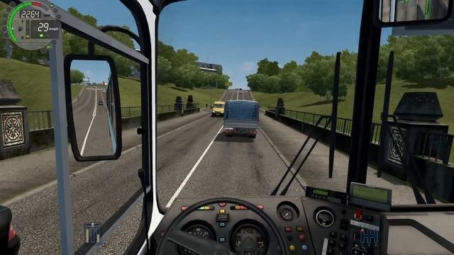 City Car Driving-Liaz 5256-Bus Driving Drive Next