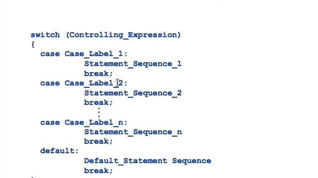Java Lesson 17 - switch statements
