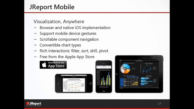 Geo Analysis, Visualization, Performance with New JReport 13