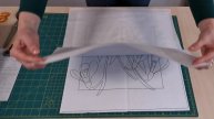 DST Sew along - Snowdrop Pillow preparations