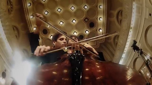 2CELLOS on 1 cello! Every Teardrop Is a Waterfall - Coldplay