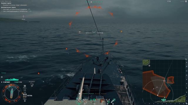 Как выглядят минные поля? - World of warships