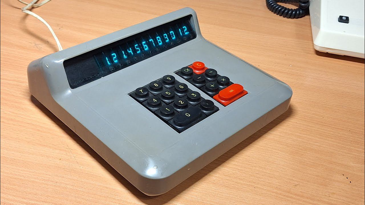 Советский калькулятор Искра-210 (1978) | Iskra-210 soviet calculator