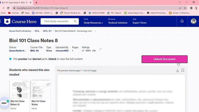 Bypass " Verify your account via SMS to use your free unlocks " COURSEHERO
