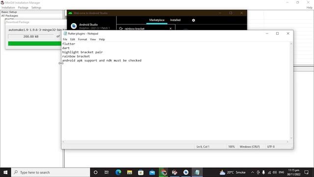 How To Show Create New Flutter Project Option In Android Studio | 100% Working