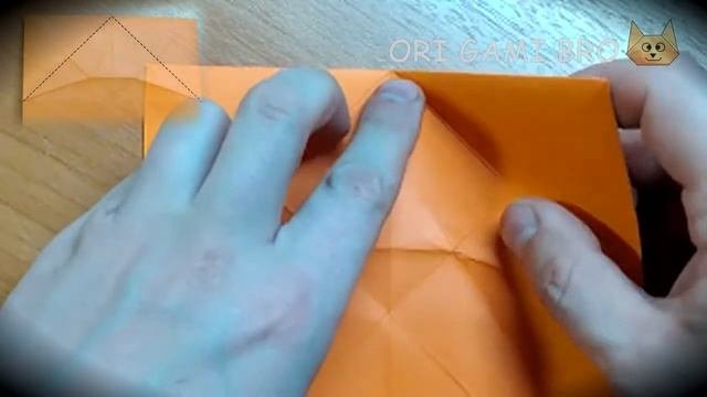 Как сделать кота из бумаги и раскрасить его в тигра. Diy оригами из бумаги А4. / Поделки из бумаги.