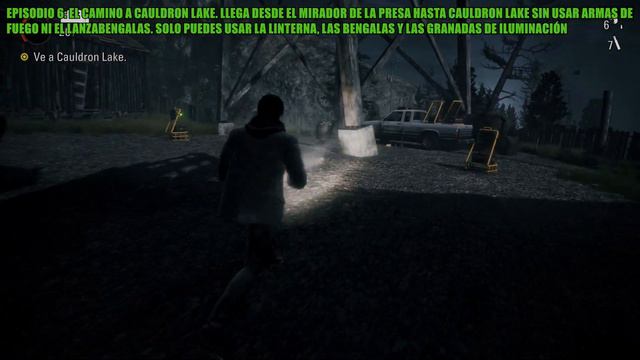 Alan Wake: Remastered | Logro / Trofeo: Milagro desarmado (Llegar a Cauldron Lake sin disparar) EP.