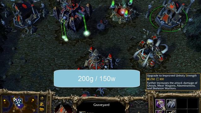 Warcraft 3 RoC 1.14 Undead units and upgrades