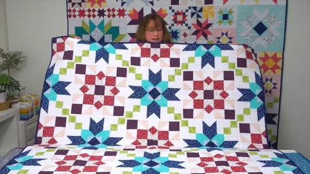 Trunk Show of "Barn Star Sampler" book