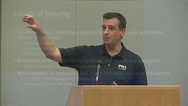 MtKS Vault Mark Cooper - Secret to Secret Management 2018