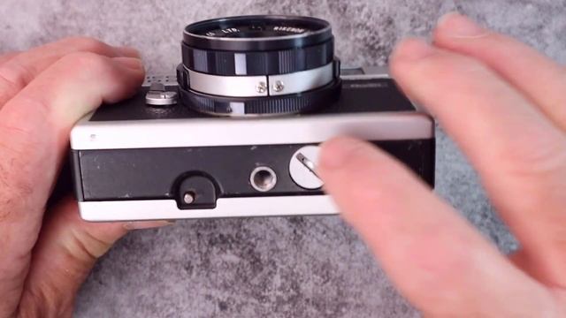 The Ricoh 500G, a classic 35mm rangefinder film camera