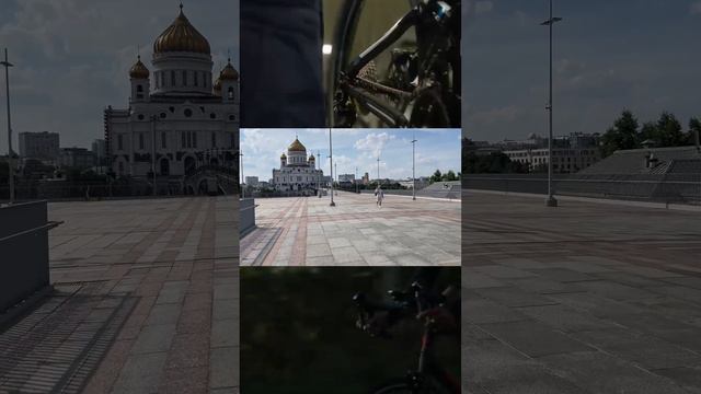 Жара 30 Москва велосипед кайф