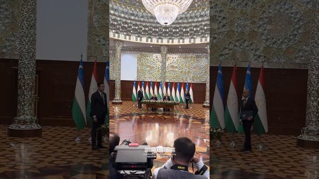 Таджикистан и Узбекистана подписали исторический документ - Соглашение о союзничестве