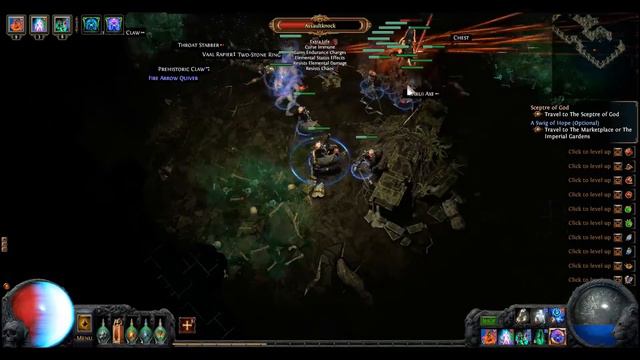 PoE Summoner witch build the Awakening