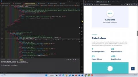 ASMR - Study Laravel Livewire Mapbox with Github Copilot - Relaxing Music & Rain