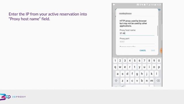 3G Proxy - How to set up 3G Proxy on android