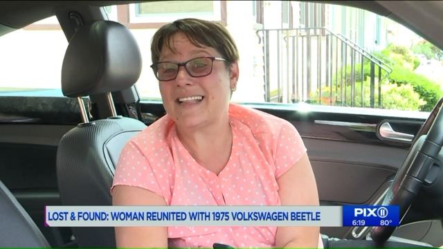 NJ woman reunited with 1975 Volkswagen she drove in high school