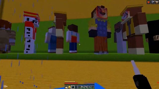 I Found RYDER EXE HIDING UNDER MY BED PAW PATROL ICE SCREAM SECRET BASE Hello Neighbor Mod minecraf
