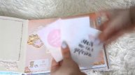 Скрапбукинг. Обзор альбома для девочки на первый год жизни