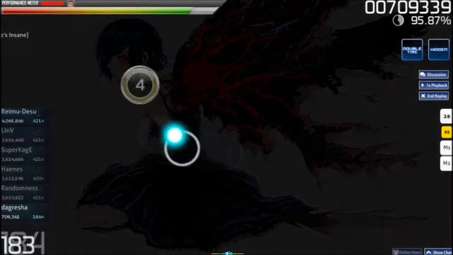 Osu! TK from Ling tosite sigure - unravel (TV edit) [Kenterz's Insane] +HDDT #6