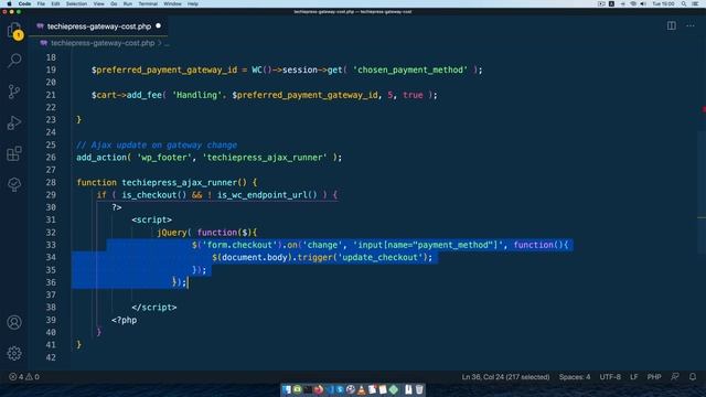 Add Woocommerce Extra fees based Selected Payment Gateway