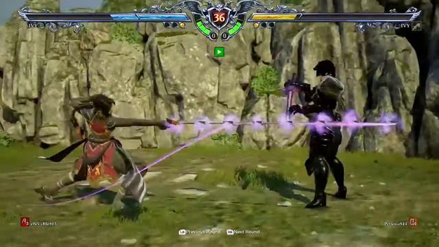 SOULCALIBUR VI : Ivy (Petunia) vs Ivy ( eNVyMe813 ) rank matches PART 2