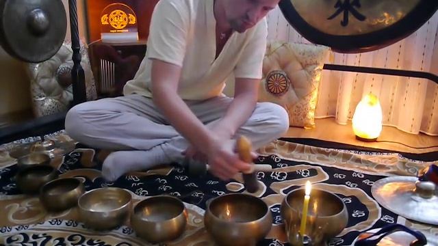 Meditation Chakra with Tibetan Singing Bowls Поющие тибетские чаши. Singing Bowl. МЕДИТАЦИЯ