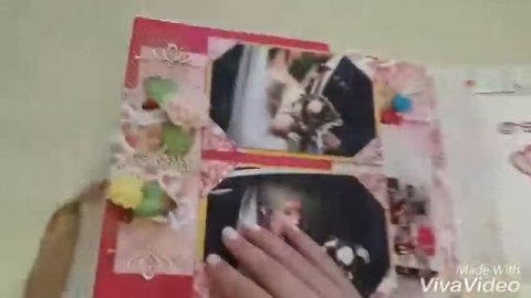 Мой первый скрап альбом. Скрапбукинг. Свадебный альбом.