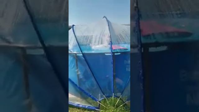 Тент для бассейна отзыв