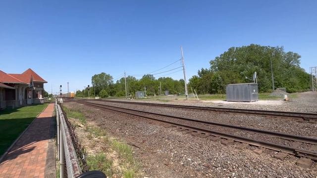 Awesome Train meet on the diamonds at Marion OH
