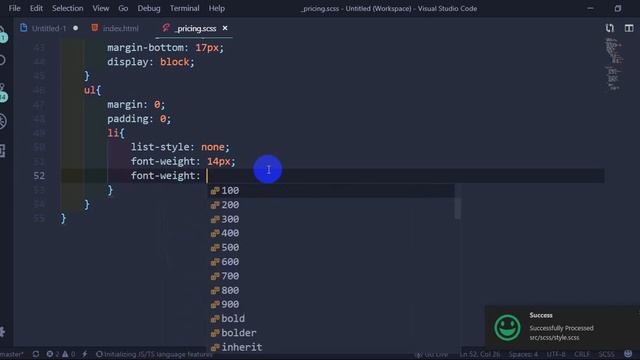 Paradise Themeforest PSD To HTML With Bootstrap 4 & Sass Part-13 (Pricing area)