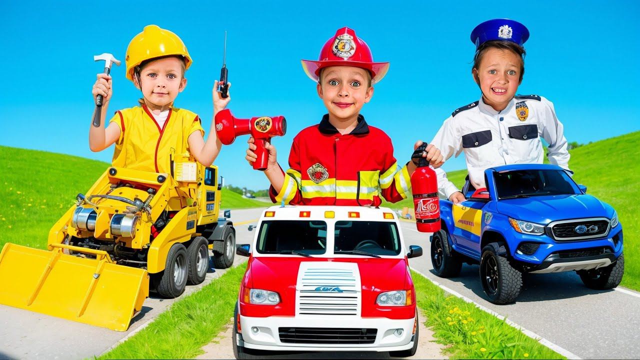 Kids learn that all the professions are important