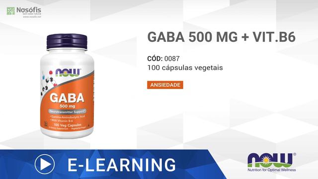 07 - GABA 500 Mg + Vit B6