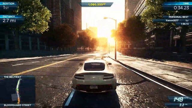 Need for Speed Most Wanted 2012 ReShade | Graphics Mod Gameplay (Max Settings)