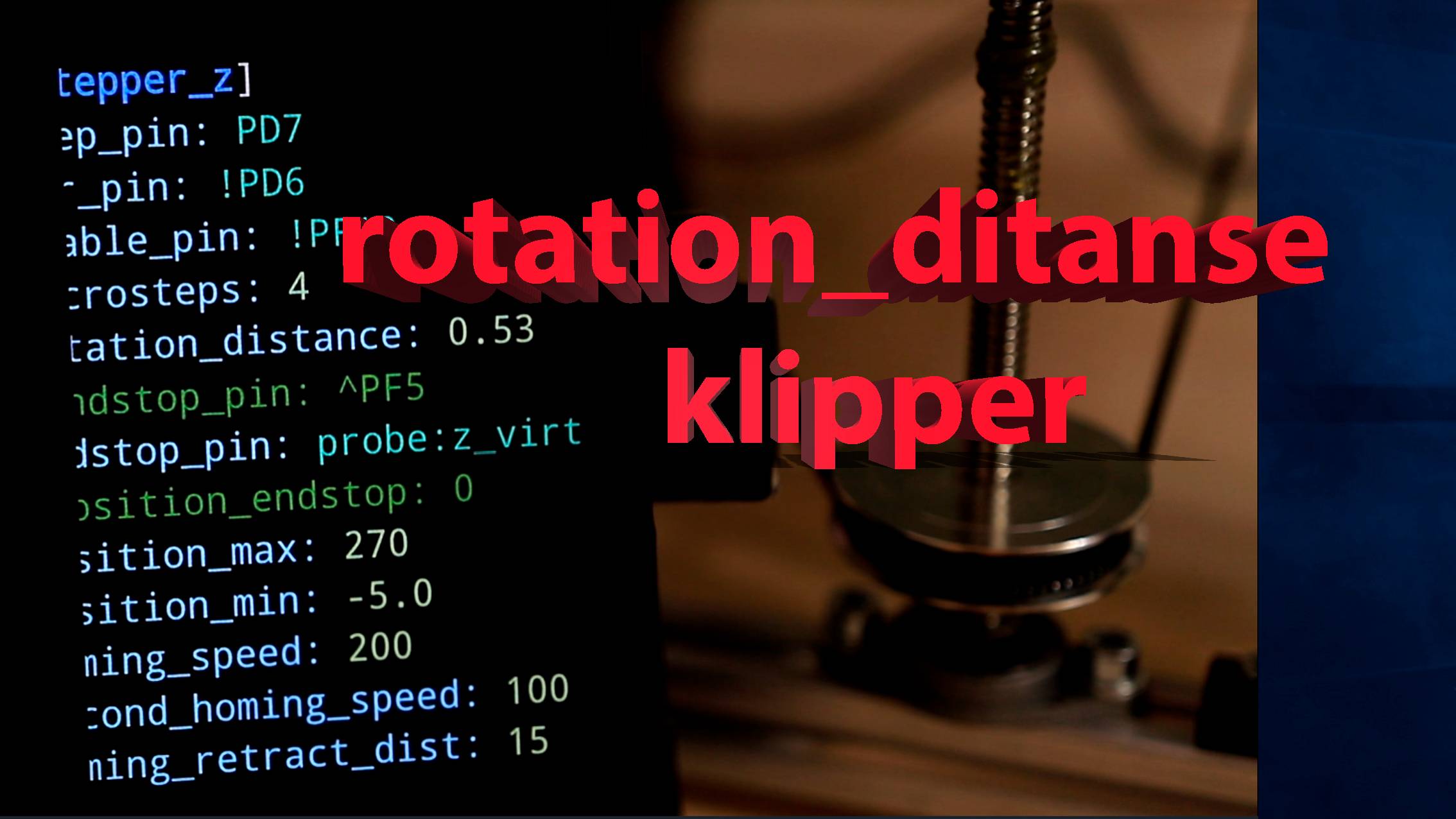 3д принтер дома rotation ditanse