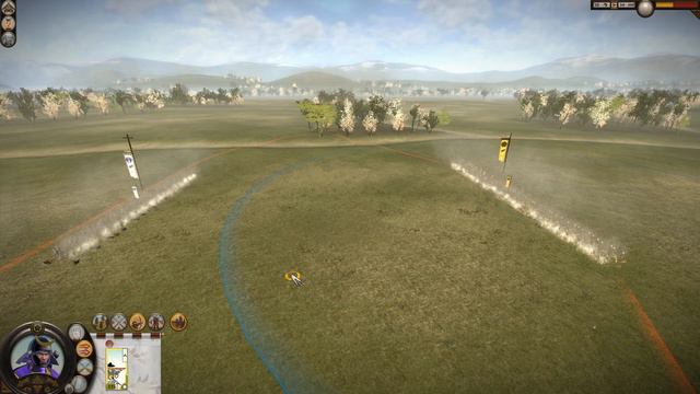 Total War: SHOGUN 2 1vs1: ODA Matchlock Ashigaru vs Portuguese Tercos