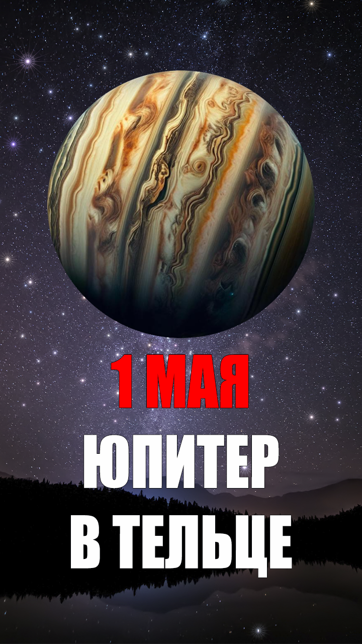 1 Мая - Юпитер в Тельце