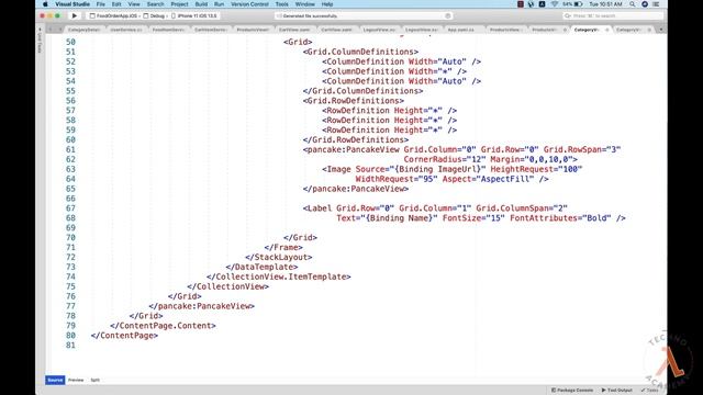 Building Food Ordering App using Xamarin.Forms For Beginners