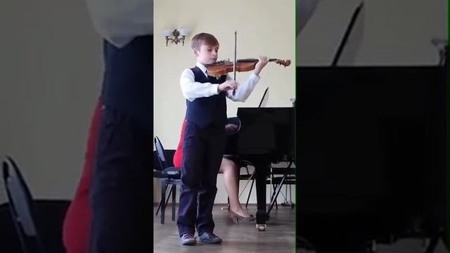 Dankla Concert No1 Violin Maksim Paripskii 10 Years Old.2013.